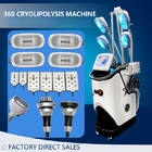 آلة تجميد الدهون Coolsculpting 360 Cryolipolysis RF Machine Cavitation 80k