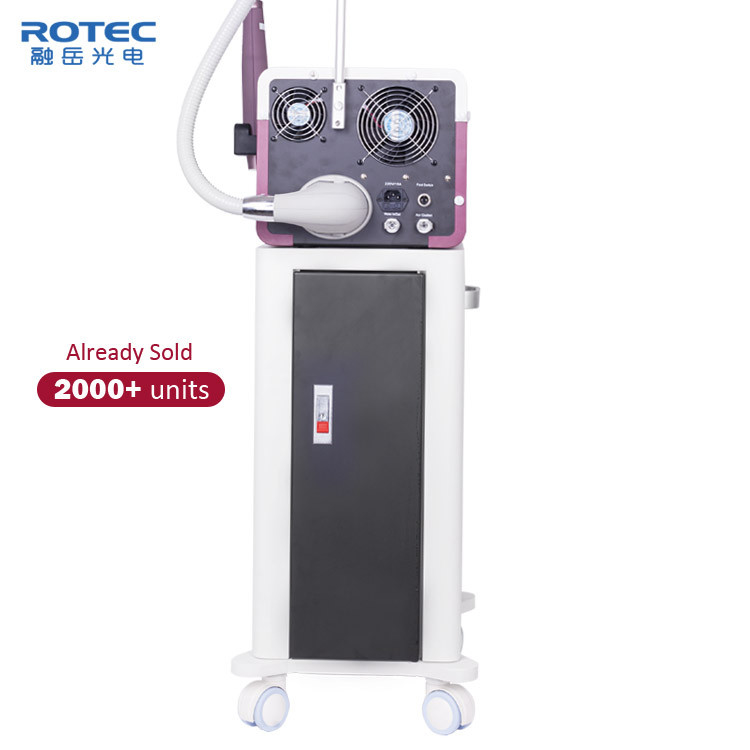 Skin Care Q Switched ND YAG Laser Machine Acne Treatment For Commercial 1064nm 532nm